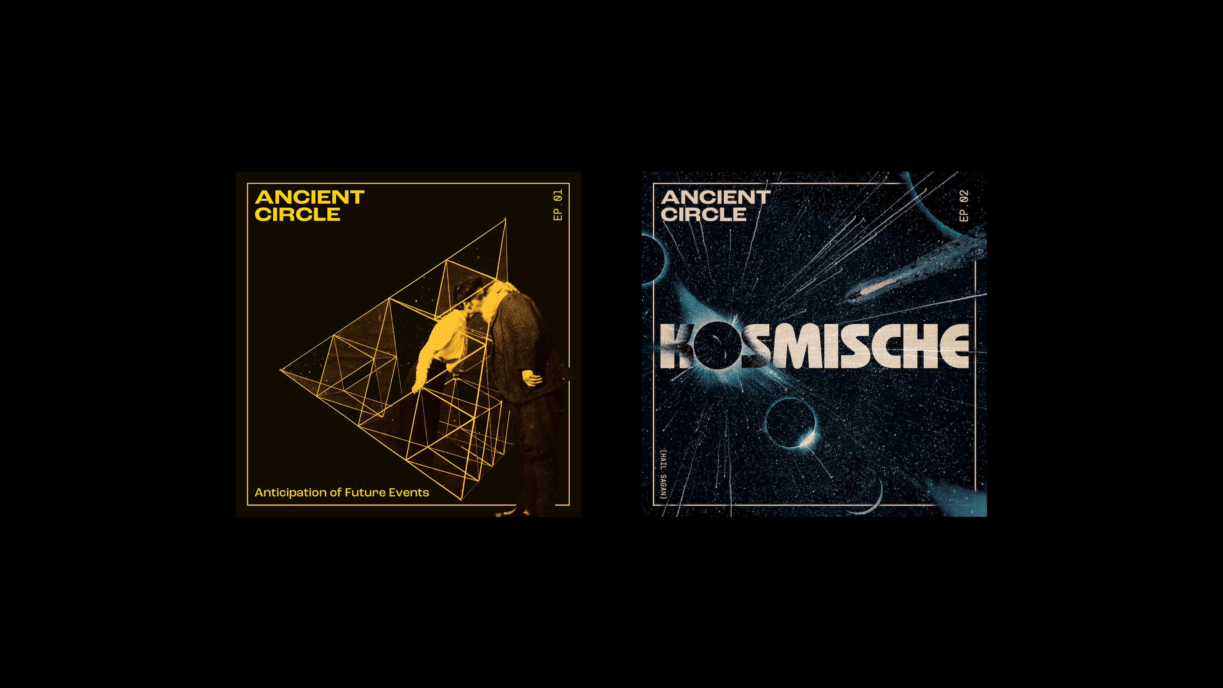 Ancient Circle EP Covers
